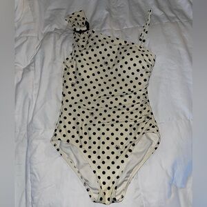Kate spade one piece swimsuit polka dot